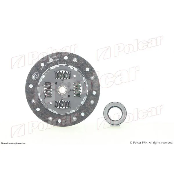 Kvačilo/komplet za zamenu (korpa lamela druk-lager) OPEL AGILA (H00), 00-08; ASCONA C (J82), 81-88; ASTRA F (T92/M99), 91-02; COMBO B, 93-00; CORSA A (S83), 83 