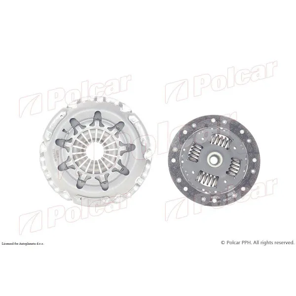 Kvačilo/komplet za zamenu (korpa lamela druk-lager) FORD, MAZDA 