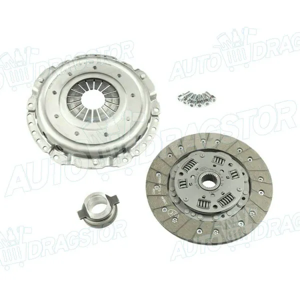 Kvačilo/komplet za zamenu (korpa lamela druk-lager) MERCEDES G-KLASSE (W461/W463), 92-18; W124/E-KLASSE, 84-96; 