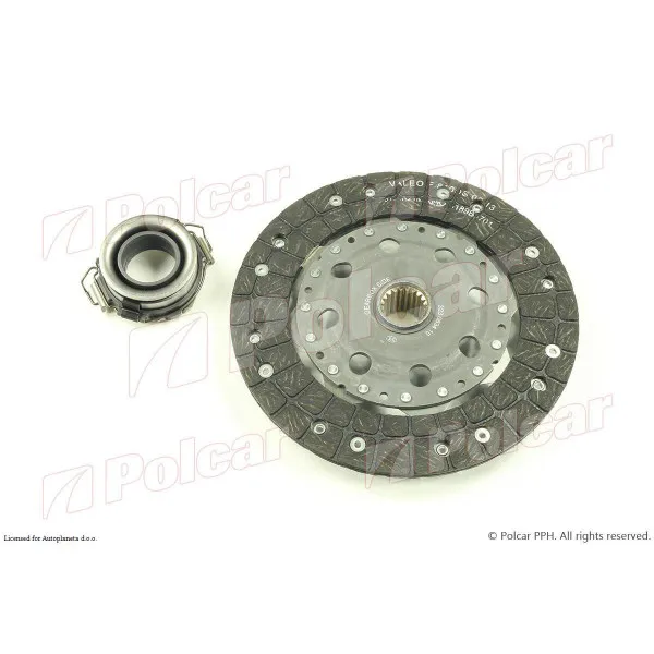 Kvačilo/komplet za zamenu (korpa lamela druk-lager) TOYOTA AVENSIS (T22), 97-03; AVENSIS (T25), 03-08; COROLLA (E12), 02-07; COROLLA VERSO (ZER/ZZE), 04-09; RA 