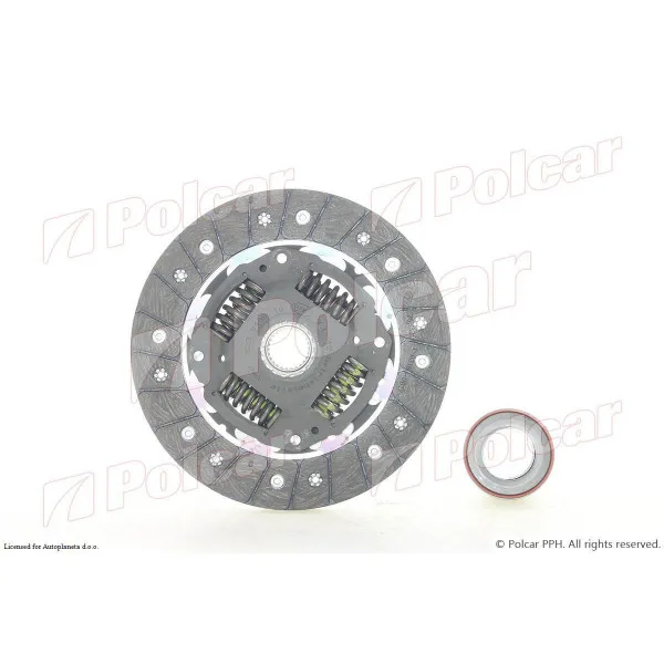 Kvačilo/komplet za zamenu (korpa lamela druk-lager) MERCEDES V-KLASSE (W638), 96-03; VITO (W638), 96-03; 