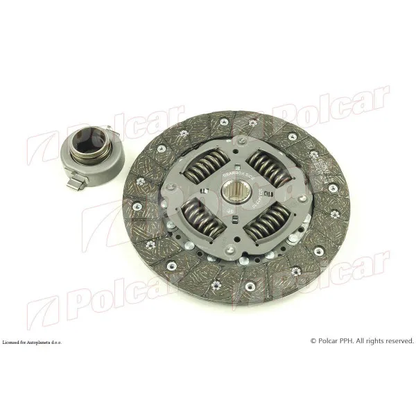 Kvačilo/komplet za zamenu (korpa lamela druk-lager) CITROËN, PEUGEOT 