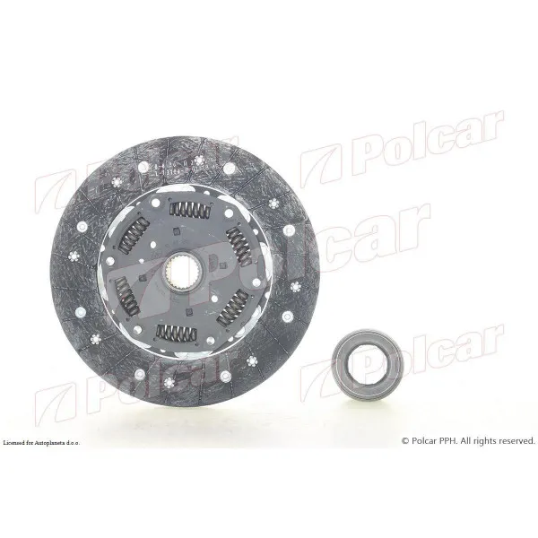 Kvačilo/komplet za zamenu (korpa lamela druk-lager) VOLKSWAGEN LT (2D), 96-06; 