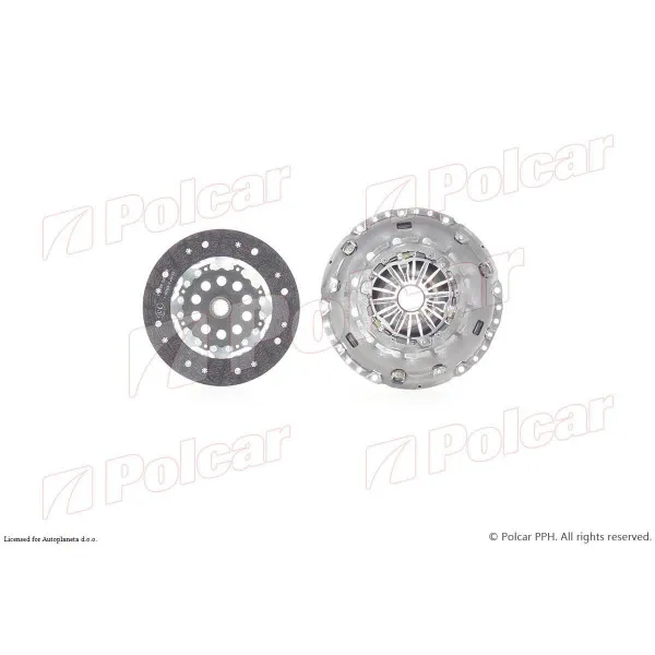 Kvačilo/komplet za zamenu (korpa lamela druk-lager) FORD, VOLVO 