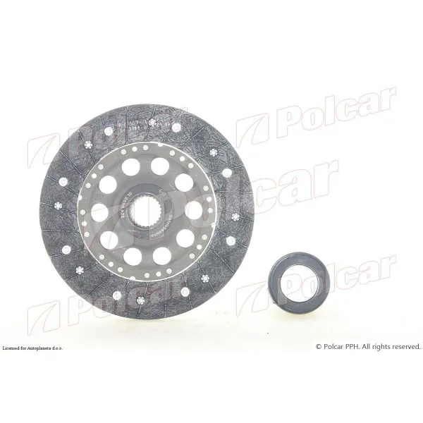Kvačilo/komplet za zamenu (korpa lamela druk-lager) BMW 5 (E60/61), 03-10; 6 (E63/64), 03-10; 