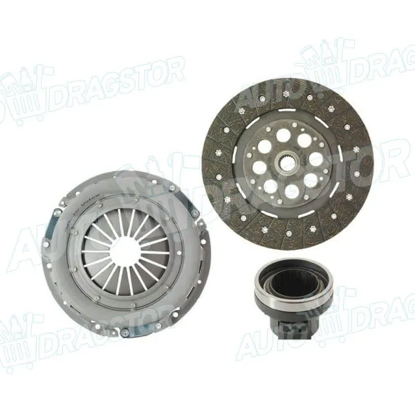 Kvačilo/komplet za zamenu (korpa lamela druk-lager) LAND ROVER DEFENDER (LD), 90-16; DISCOVERY (LJ/LT), 98-04; 