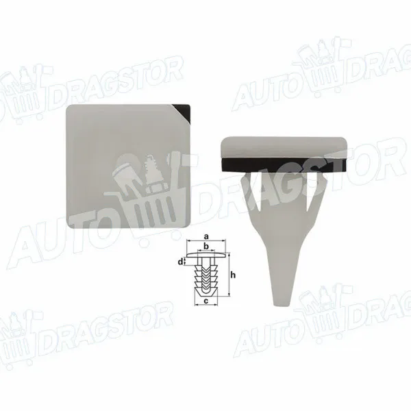 Žabice,kopče MITSUBISHI ASX (GA), 10-; GALANT (EA0), 96-03; GRANDIS (NAOW), 04-11; LANCER (CS), 00-07; LANCER (CY0), 07-; MONTERO SPORT (K90), 96-08; OUTLANDE 