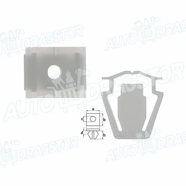 Žabica AUDI A4 (B8/8K), 07-16; A4 (B9/8W), 15-; A5 (B8/8T/F), 07-16; A6 (C7/4G), 10-18; A7 (4G), 10-18; Q3 (8U), 11-; Q5 (8R), 09-16; 
