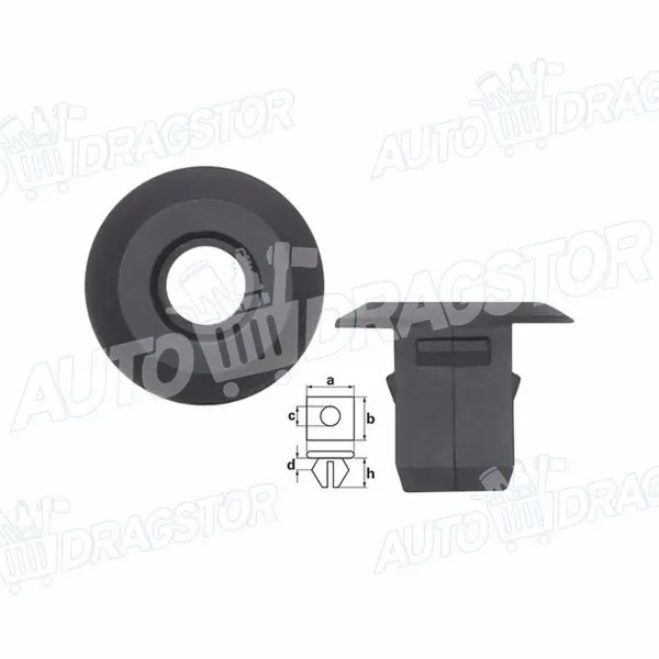 Žabica VOLKSWAGEN MULTIVAN (7H/T5), 03-15; SHARAN (7M), 95-10; TRANSPORTER (7H/T5), 03-15; 