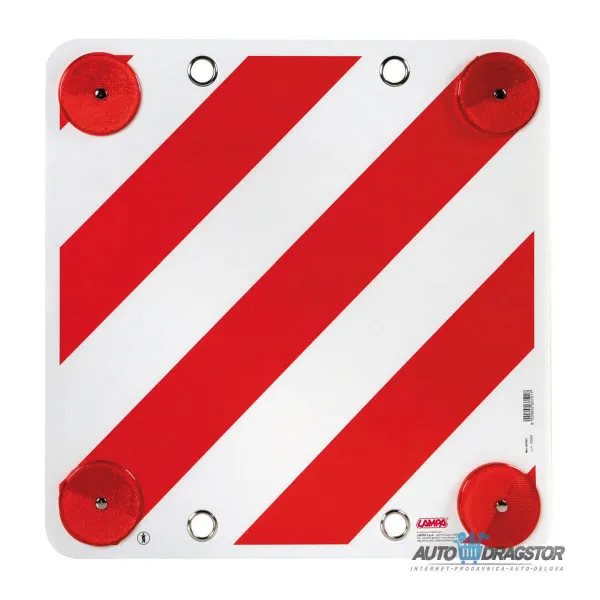 TABLA ZA PREVOZ TERETA SA REFLEKTUJUĆIM KATADIOPTERIMA 50x50CM 