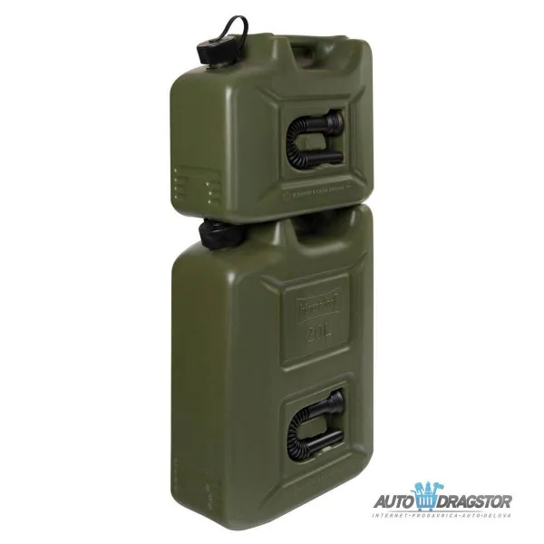 PLASTICNI KANISTER VOJNI 10L SA LEVKOM 