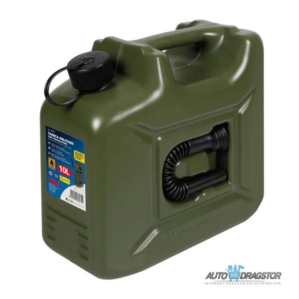 PLASTICNI KANISTER VOJNI 10L SA LEVKOM 