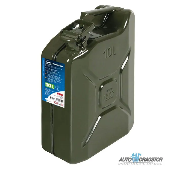 METALNI KANISTER 10L SA UNUTRAŠNJIM PREMAZOM 