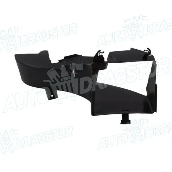 Usisnik za vazduh na braniku SKODA FABIA (5J), 03.07-04.10; ROOMSTER/PRAKTIK (5J), 07.06-04.10; 