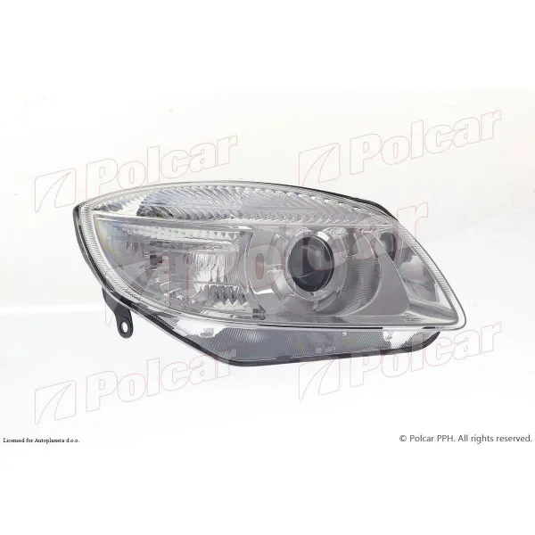 Far SKODA FABIA (5J), 07-15; 