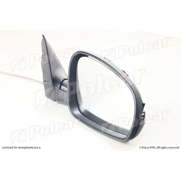 Retrovizor na vratima SKODA FABIA (5J), 03.07-04.10; FABIA (5J), 04.10-03.15; 