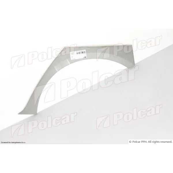 Rub zadnjeg točka SKODA FABIA (5J), 07-15; 