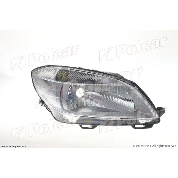 Far SKODA FABIA (5J), 07-15; 