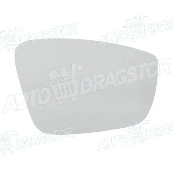 Staklo retrovizora sa nosačem SEAT, SKODA 