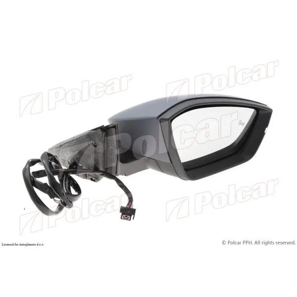 Retrovizor na vratima 