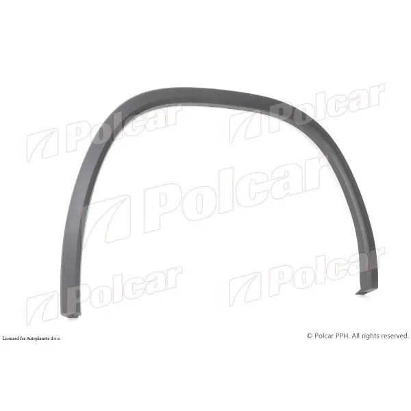 Plastični rub SKODA KODIAQ, 16-; 