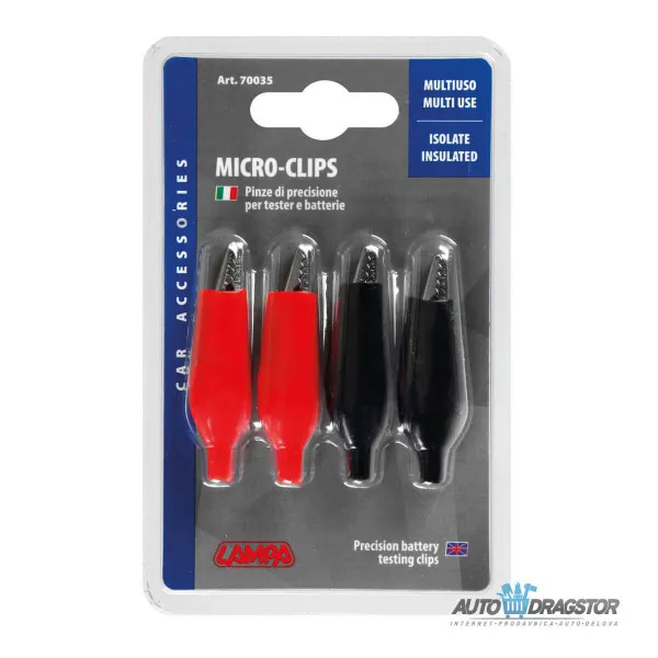 KLJEŠTA ZA KABLOVE 4KOM 4.5CM 