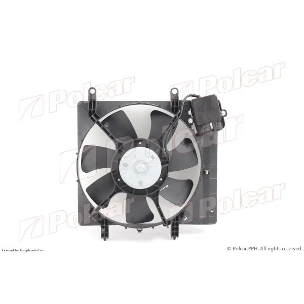 Ventilator hladnjaka sa nosačem SUBARU LEGACY (BM/BR), 09-15; OUTBACK (BR), 09-15; 