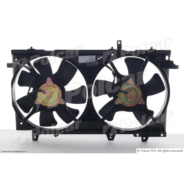 Ventilator hladnjaka sa nosačem SUBARU FORESTER (SG), 02-08; 