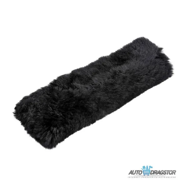 SUNDJER POJASA OD PRAVE OVČIJE KOŽE CRNA 