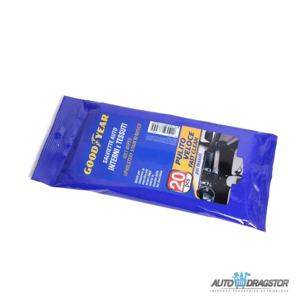 VLAŽNE MARAMICE ZA STAKLO 20KOM 