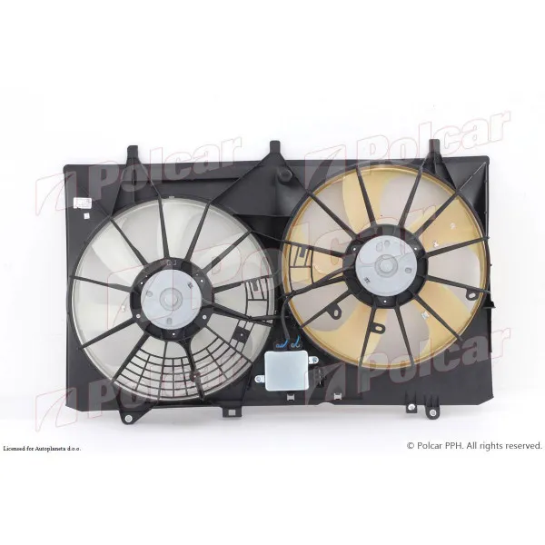 Ventilator hladnjaka sa nosačem LEXUS RX (AL10), 09-15; 