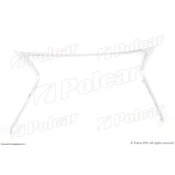 Okvir rešetke LEXUS IS (XE3), 13-; 