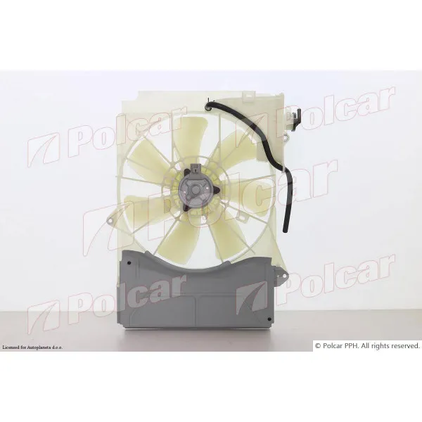 Ventilator hladnjaka sa nosačem TOYOTA YARIS (XP10), 99-06; 