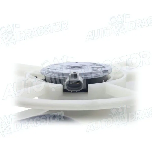 Ventilator hladnjaka sa nosačem TOYOTA YARIS (XP10), 99-06; YARIS VERSO (NCP/NLP), 99-05; 