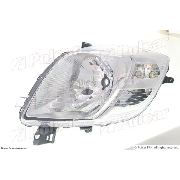 Far TOYOTA YARIS (XP90), 06-11; 