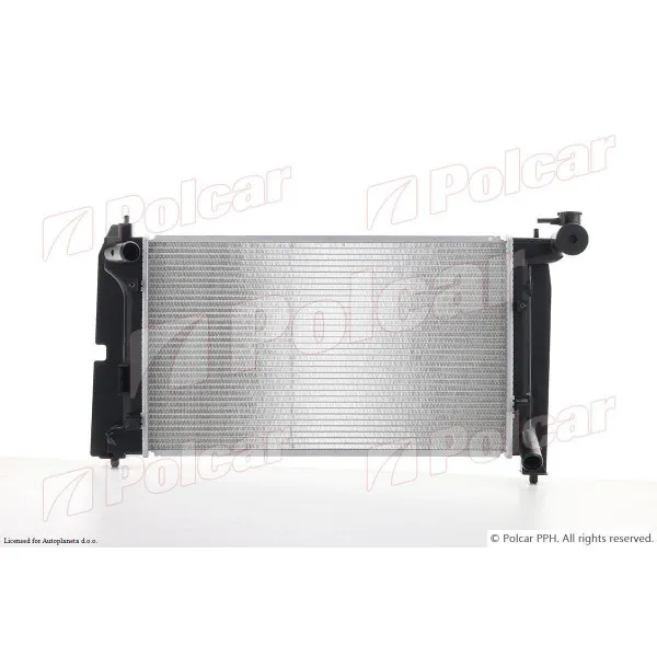 Hladnjak TOYOTA COROLLA (E11), 97-02; COROLLA (E12), 02-07; COROLLA VERSO (E12J), 01-04; 