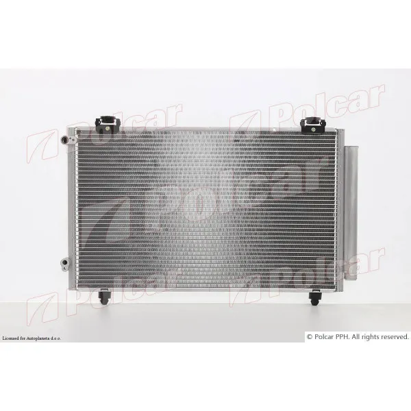 Hladnjak klime TOYOTA COROLLA (E12), 02-07; COROLLA VERSO (E12J), 01-04; 