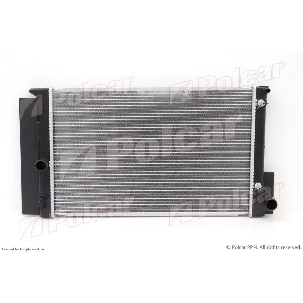 Hladnjak TOYOTA AURIS (E15), 07-12; AURIS (E18), 13-19; COROLLA (E14/E15), 07-13; 