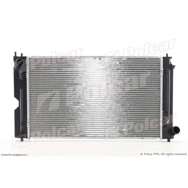 Hladnjak TOYOTA AVENSIS (T25), 03-08; COROLLA (E12), 02-07; COROLLA VERSO (E12J), 01-04; COROLLA VERSO (ZER/ZZE), 04-09; 