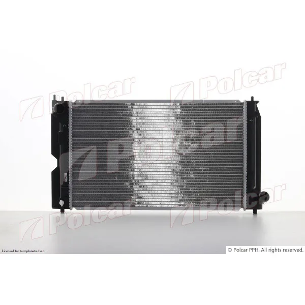 Hladnjak TOYOTA AVENSIS (T25), 03-08; COROLLA (E12), 02-07; COROLLA VERSO (E12J), 01-04; COROLLA VERSO (ZER/ZZE), 04-09; 