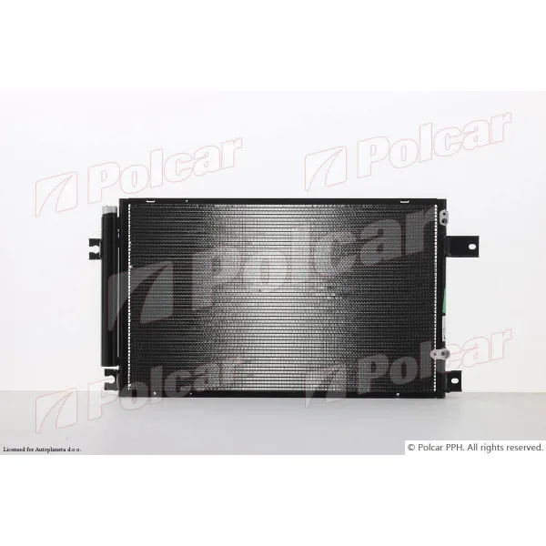 Hladnjak klime TOYOTA AVENSIS (T25), 03-08; COROLLA VERSO (ZER/ZZE), 04-09; 