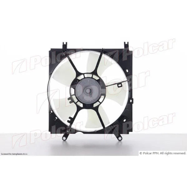 Ventilator hladnjaka sa nosačem TOYOTA RAV4 (XA20), 00-06; 