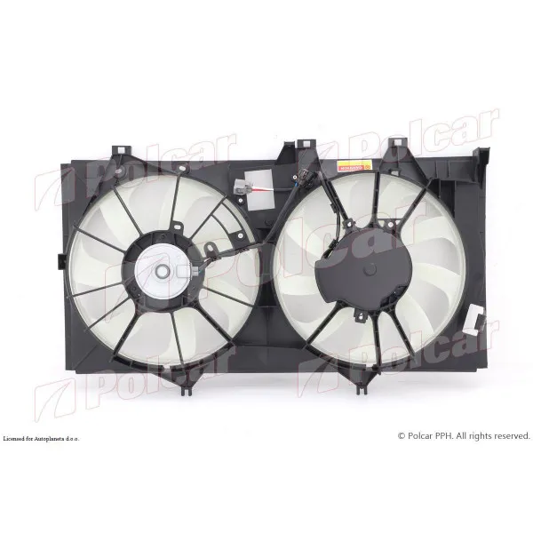 Ventilator hladnjaka sa nosačem TOYOTA CAMRY (XV50), 11-17; 