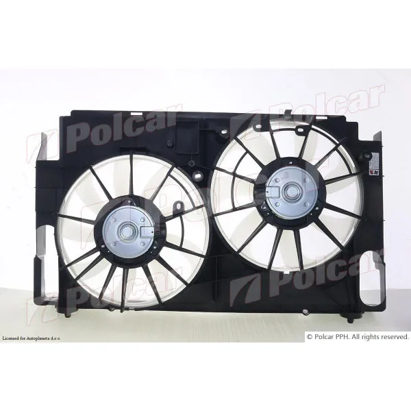 Ventilator hladnjaka sa nosačem TOYOTA RAV4 (XA40), 13-18; 