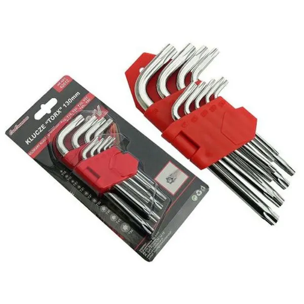 SET TORX KLJUČEVA 9KOM  130MM T10-T50 