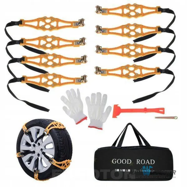 VEZICE ZA SNEG SET 8KOM PREMIUM ZA PNEUMATIKE OD 165 DO 275 ŠIRINE 