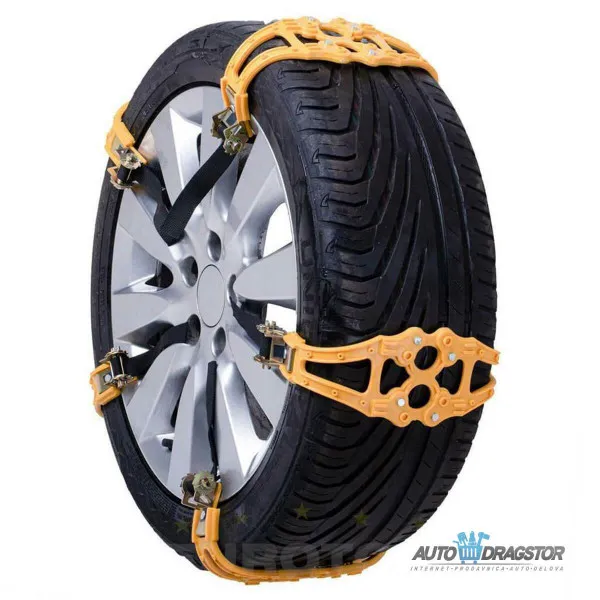 VEZICE ZA SNEG SET 8KOM PREMIUM ZA PNEUMATIKE OD 165 DO 275 ŠIRINE 