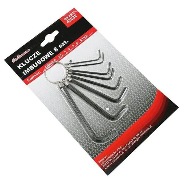 SET IMBUS KLJUČEVA 8KOM 2-8MM 