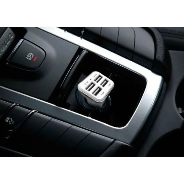 PUNJAC ZA VOZILO 12/24V, 4,2A SA 4 USB ULAZA 