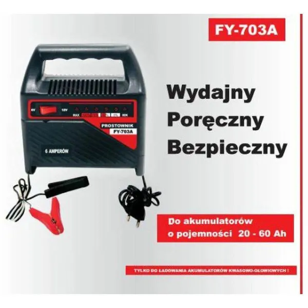 PUNJAČ ZA AKUMULATOR 6A 6-12V 